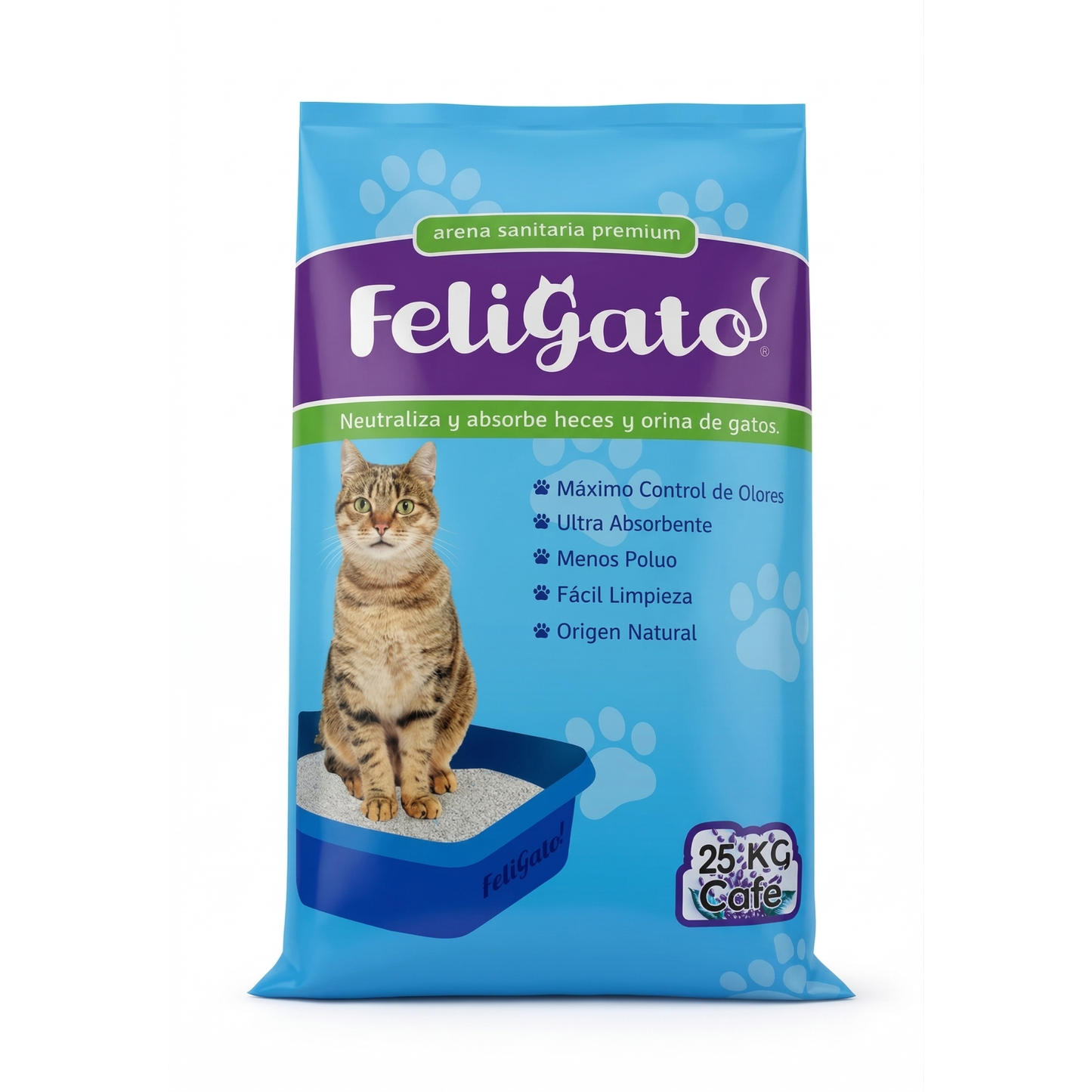 Arena para Gatos Feligato Premium (Cafe)