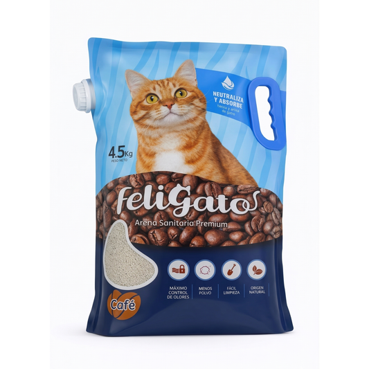 Arena para Gatos Feligato Premium (Cafe)