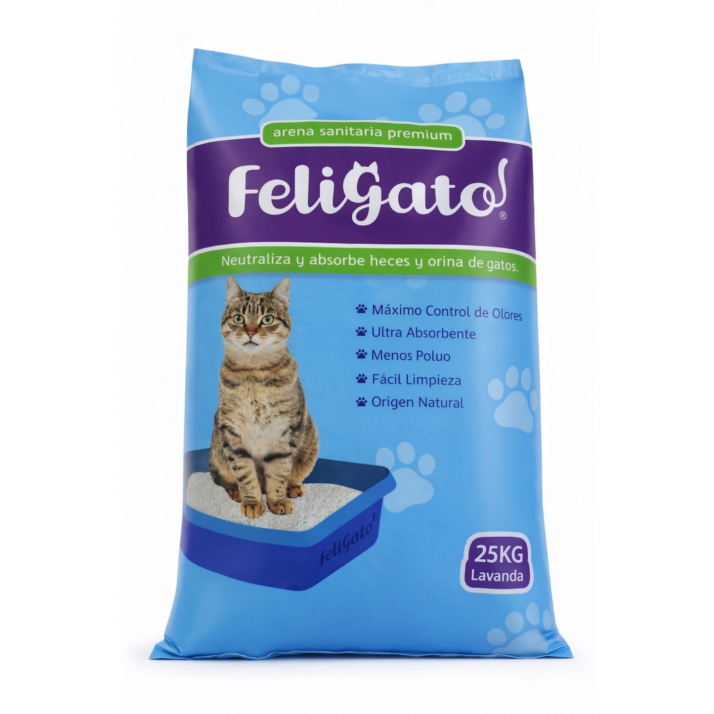 Arena para Gatos Feligato Premium  (Lavanda)