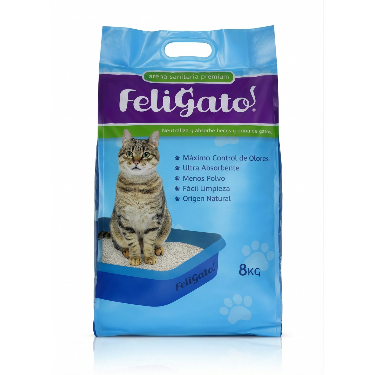 Arena para Gatos Feligato Premium (Talco de Bebé)